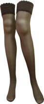 OEM Sheer compression thigh high stockings 18-21, 23-32 mmHg