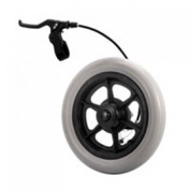 12” wheel + drum brake