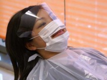 Absorbent Mask + Shield (For dental patient use)
