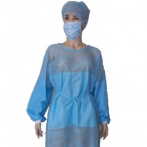Non-woven Surgical Gown with Mask
