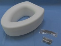 Elevated Elongated Toilet Seat