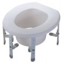 Adjustable Raised Toilet Seat