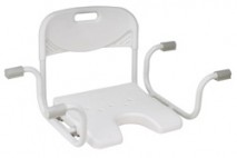 Adjustable Shower Seat with Backrest