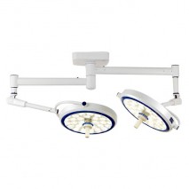 (LED) COOLED SURGICAL LIGHT - SLJ SERIES (Ceiling-Mounted Type) Dual Cupola