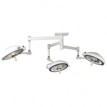 Halogen Surgical Lights - SLG SERIES (Ceiling-Mounted Type) Triple Cupola