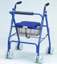 Folding Four Wheels Walker