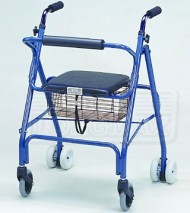 Folding Four Wheels Walker