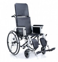 Steel Reclining wheelchair