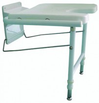 Wall Mount Aluminum Shower Seat
