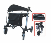 Aluminum rollator