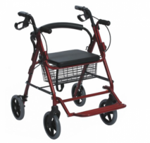 Aluminum transpoart rollator