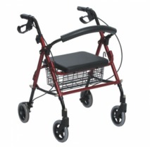 Aluminum rollator