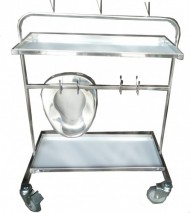 Mobile bedpan and Urinal Stand