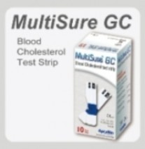 MultiSure GC Blood Cholesterol Test Strip