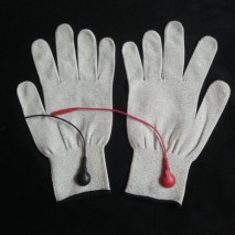 Conductive electrode gloves