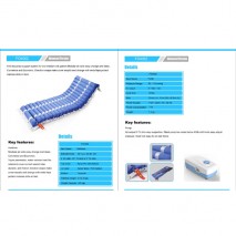 alternating pressure mattress with compressor