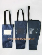 Bags for cane/walking sticks, nylon with hand straps