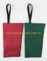 Cotton Bag with zipper and strap