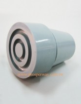 Rubber Ferrules, grey 22mm