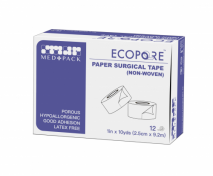 Ecopore Surgical Paper Tape (NON WOVEN) by Medipack