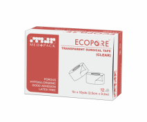Ecopore Transparent Surgical Tape (CLEAR) by Medipack