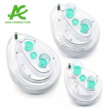 Twin Port CPAP Mask with Sampling Port