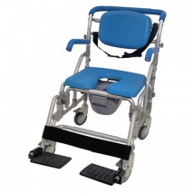 Width Adjustable Wheeled Shower/Commode Chair